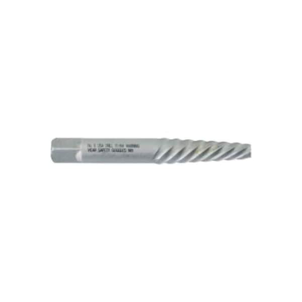 Urrea Urrea Spiral Flute Screw Extractor, 3-3/16 Long, 9/16-3/4 Screw/Nut Size - 95005