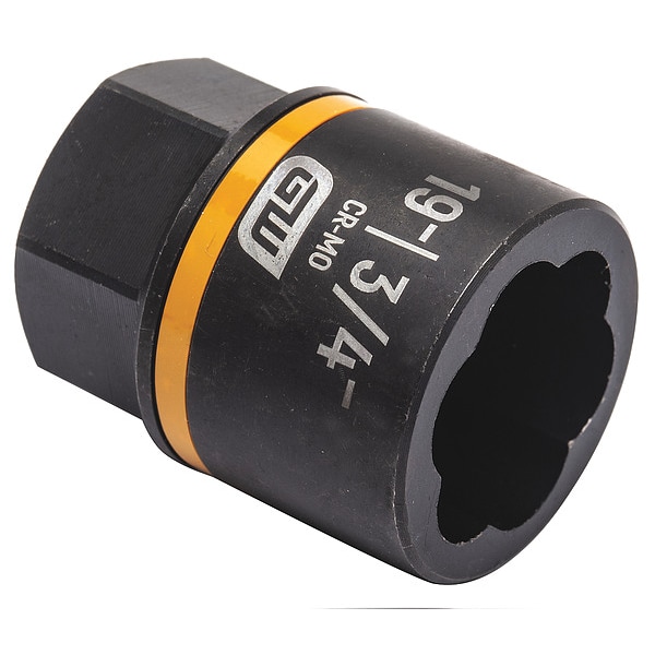 Gearwrench 3/8" Drive Bolt Biter Impact Extraction Socket 19- mm (3/4-") - 84776