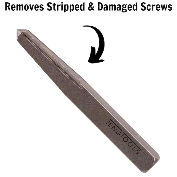 Teng Tools Screw Extractor For Removing Damaged/Stripped/Broken Screws 5/16" - SEL04S