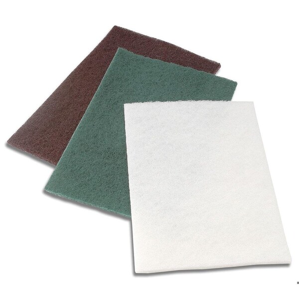 Cgw Abrasivos Economy Almohadilla Manual Económica para Trabajo Ligero, 9 in L, 6 in Ancho W/Dia - 36243
