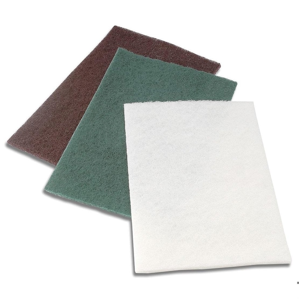 Cgw Abrasives Economy Medium Duty Economy Hand Pad, 9 pulgadas de largo, 6 pulgadas de ancho con diámetro - 36242