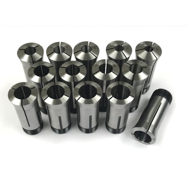 Hhip 14 Piece 5C 12-25mm By 1mm Collet Set - 3903-0014