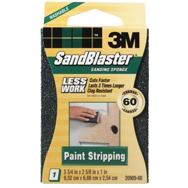 Esponja de lijado para decapado de pintura SandBlaster de 60 granos 3M 2090960 - 051111115169