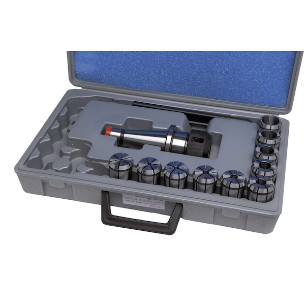 Gs Tooling OZ25 Collet Chuck Set With R8 Holder - 334620