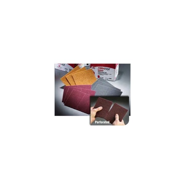 Carborundum Abrasives 6 pulgadas X 9 pulgadas ALMOHADILLA DE DESBASTE BLANCA FIBRATEX, paquete de 20 - 5539510892