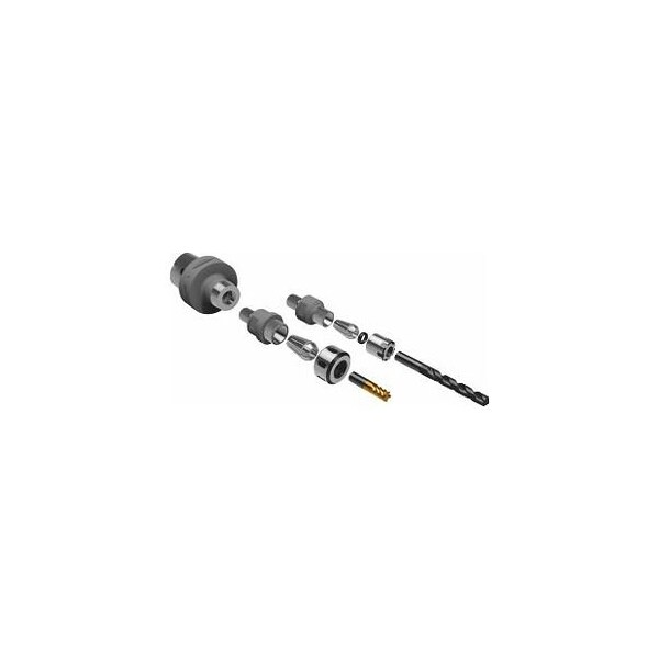 Garant Screw-in Adapter for ER16 Collets, ThreadXProjection: M16X50 - 301382 M16X50