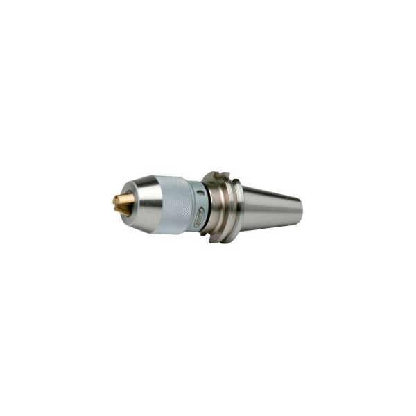 Sowa Tool & Machine Co. Ltd GS CAT40 1/2in Capacity Taper Integral Keyless Shank Drill Chuck, 4.527inL, High Precision - 531482