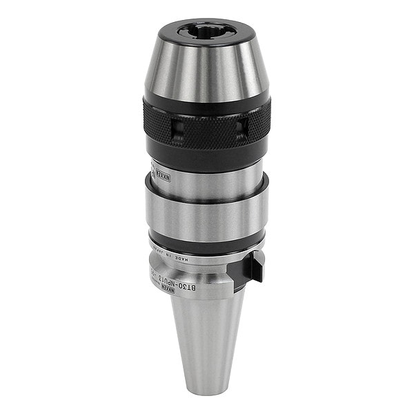 Lyndex-Nikken Keyless Drill Chuck 0.500" Cap., BT30 Mounting Size, Steel - BT30-NPU13-95
