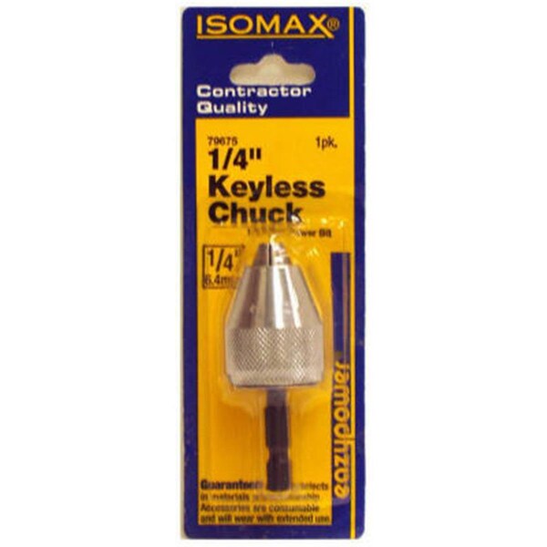Eazypower 79675 0.25 in. Keyless Chuck For Cordless Screwdrivers Drills - EA572991