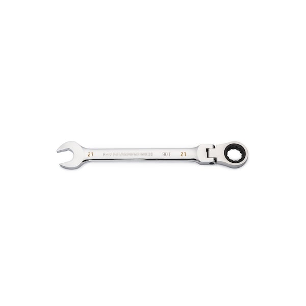 Llave de trinquete combinada flexible Gearwrench de 21mm, 90 dientes, 12 puntas - KDT86721
