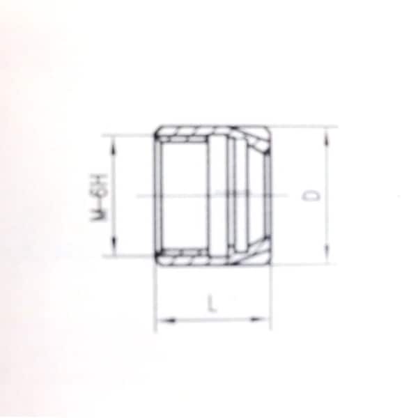 Hhip M24 X 1 ER-20 Mini Collet Chuck Nut - 3900-0677