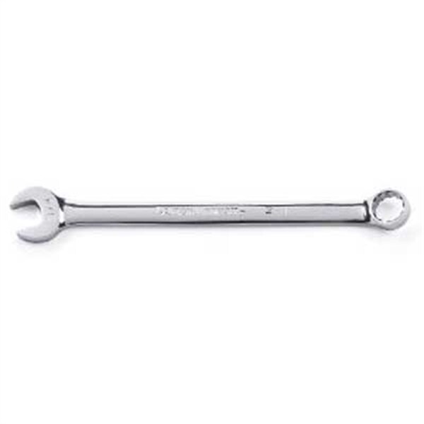 Llave combinada de trinquete Gearwrench de 12 puntos, patrón largo métrico con acabado completo pulido - 27mm - 81743.