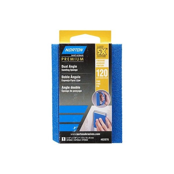 Norton Abrasivos/St Gobain 5X 120G Esponja de Lijado - 7660782076