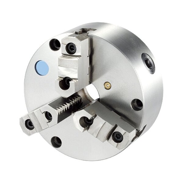 H & H Industrial Products 12" Front-Mount Top Reversible Self Centering 3-Jaw Plain Back Chuck - 3900-3436