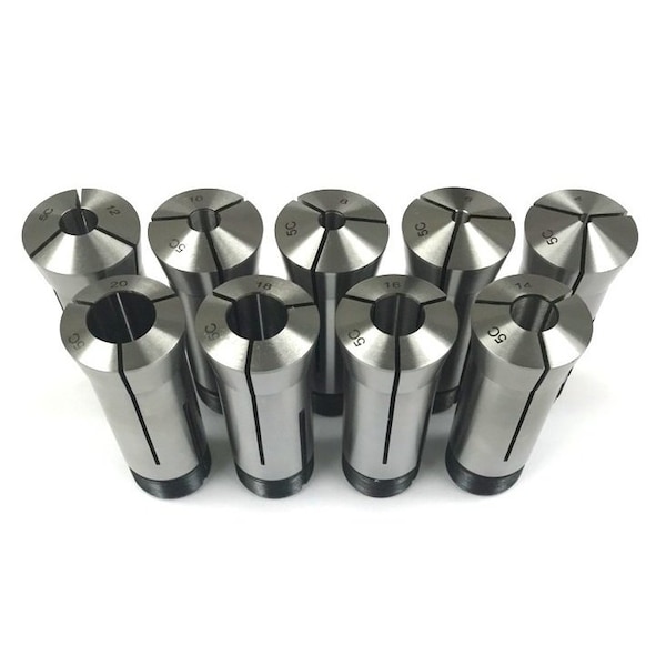 Hhip 9 Piece 5C 4-20 By 2mm Collet Set - 3903-0012