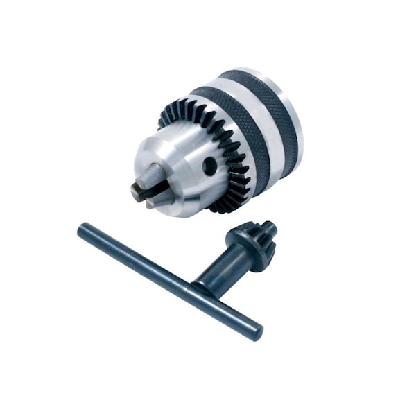 Hhip 3/8" JT2 Drill Chuck with 1/2" Straight Shank Arbor - 9999-0009
