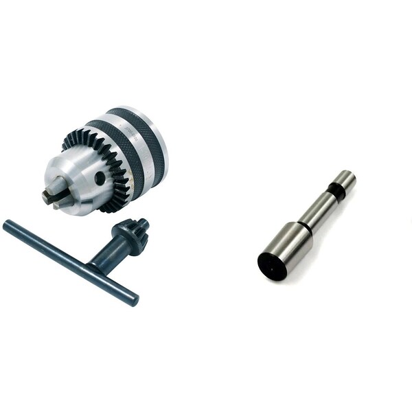 Hhip 3/8" JT2 Drill Chuck with 1/2" Straight Shank Arbor - 9999-0009