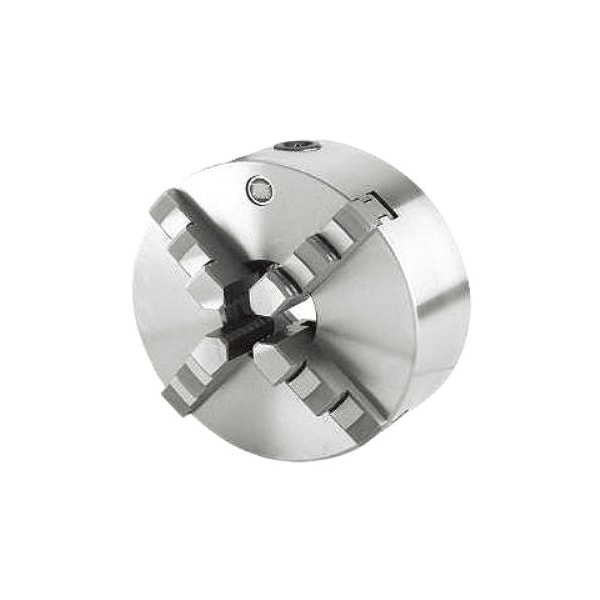 H & H Industrial Products 10" 4-Jaw Plain Back Self-Centering Lathe Chuck - 3900-0430