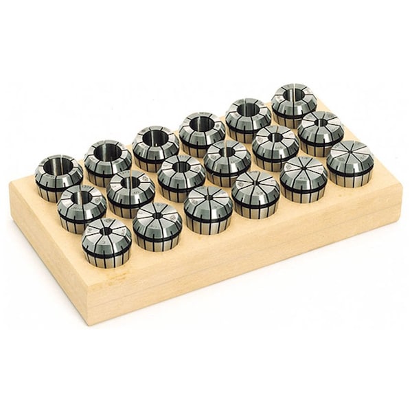 Tungaloy Collet Kits, Set, ER32 SPR 18 - 4512004