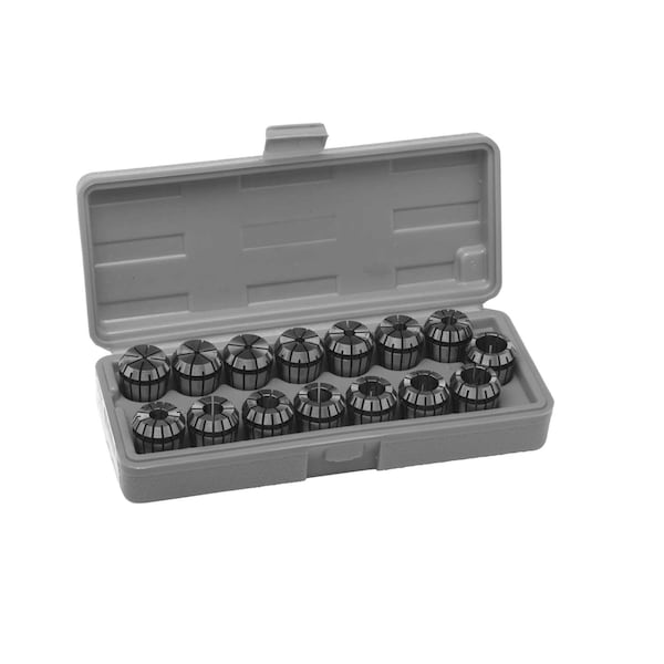 Gs Tooling ER16 3/32"-13/32" 11pc. Sealed Collet Sets - 337931