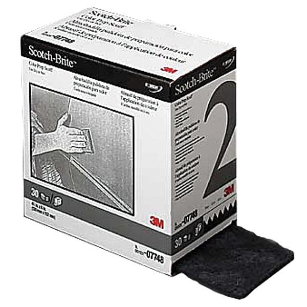 Rollo de almohadilla de lijado Scotch-Brite, Sili Crbd, P100, paquete de 3 - 07748.