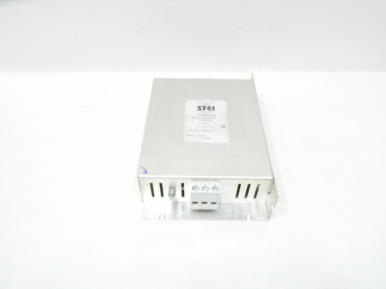 STEI FS.06.3.30 IN 480V 30A AMP LINE FILTER - MRO INDUSTRIAL