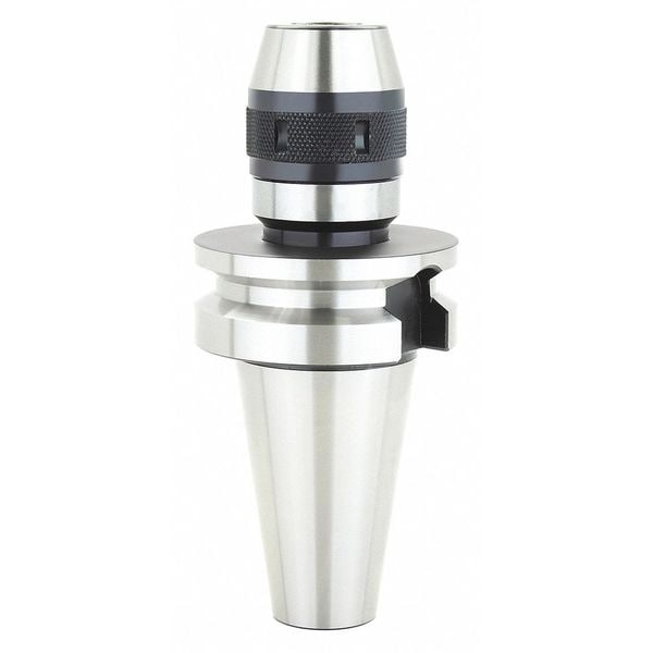 Lyndex-Nikken Keyless Drill Chuck 0.500" Cap., BT50 Mounting Size, Steel - BT50-NPU13-90