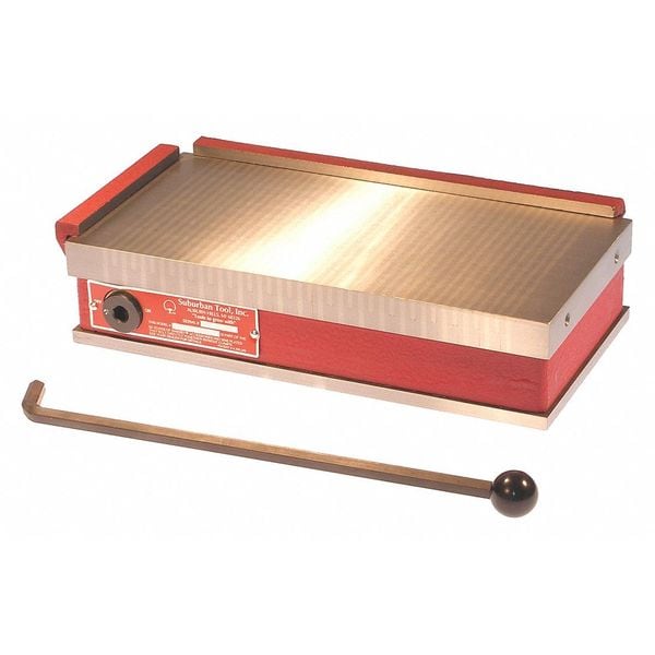 Suburban Mag. Chuck, 2-5/8inH, 6in, 6in, Rectangular - MC-618-FP-S2