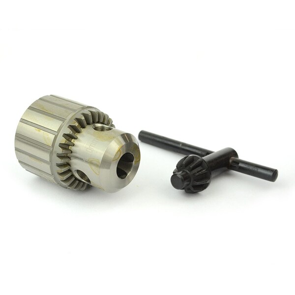 Superior Electric 3/8 Inch Keyed Chuck 3/8 Inch-24 UNF Drill Chuck for Power Tools - J3113-3