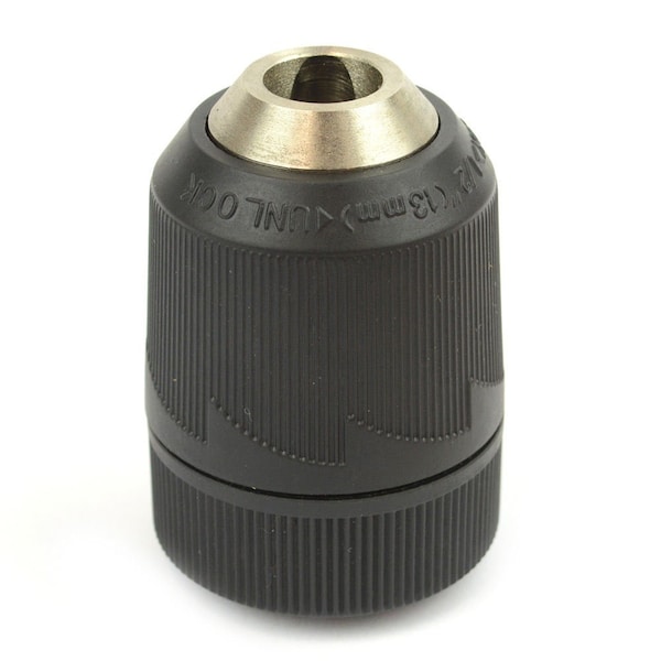 Superior Electric 1/2 Inch Keyless Drill Chuck 1/2 Inch x 20 UNF Mount - J1713M