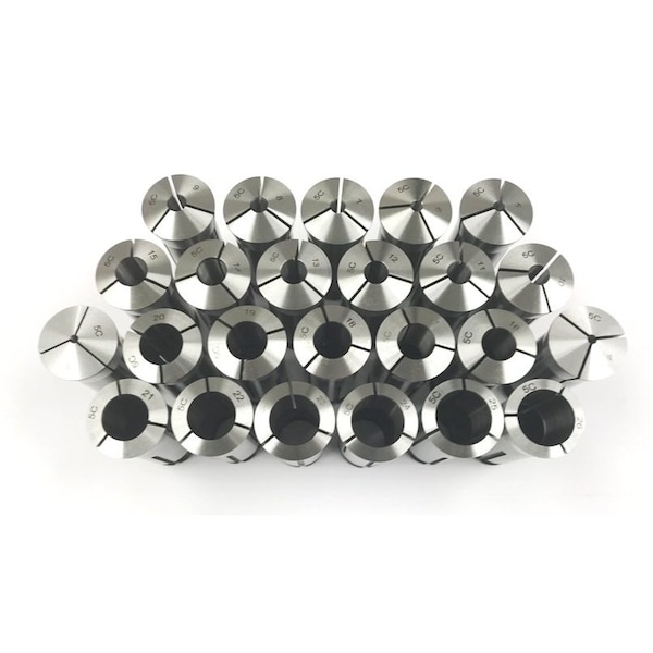 Hhip 24 Piece 5C 3-26mm By 1mm Collet Set - 3903-0016