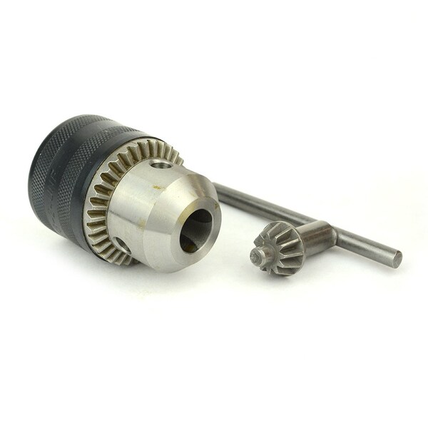 Superior Electric 1/2 Inch Keyed Chuck 3/8 Inch-24 UNF Drill Chuck for Power Tools - J3513A