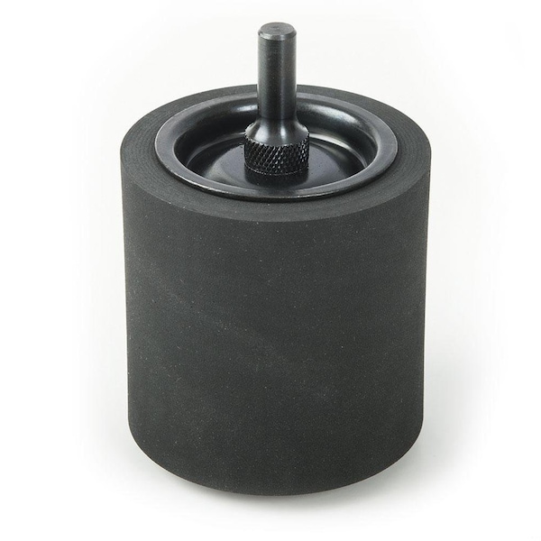 Cgw Abrasives Expanding Drum, 3 pulgadas de diámetro x 3 pulgadas de longitud, 3/8 pulgadas de diámetro de la caña, 3000 rpm - 44755
