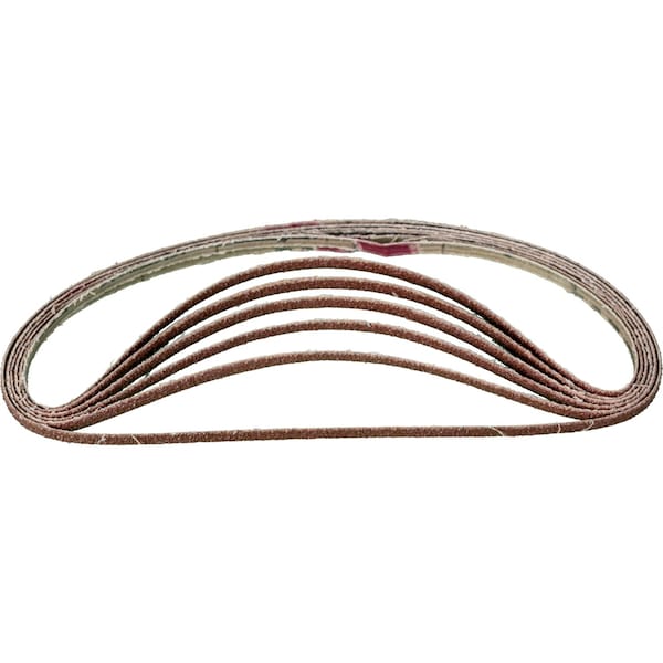 Banda recubierta Pferd, Al/Oxido, 1/4"x24", 36 granos, Recubierta, 1/4" de ancho, 24" de largo, 36 granos, Óxido de aluminio - 49008
