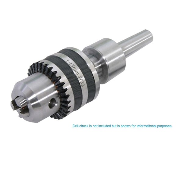 H & H Industrial Products MT3 To JT3 Rotatng Tailstock Chuck Adapter - 3906-4932