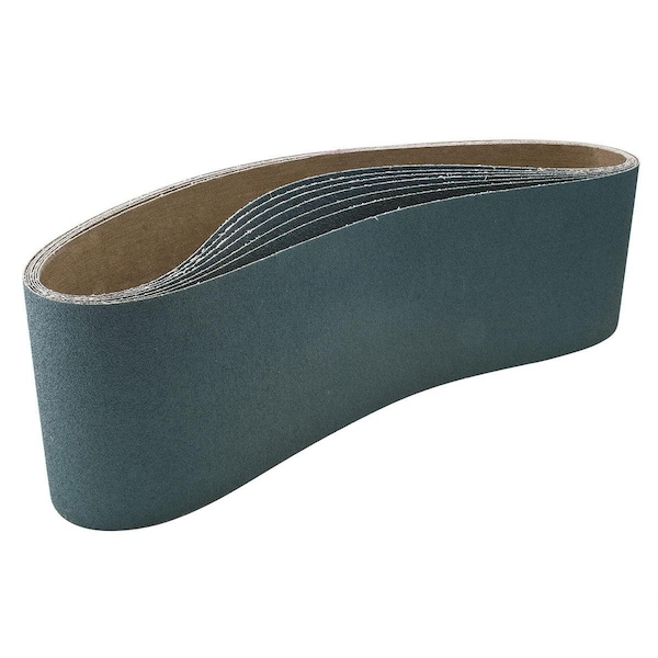 Soporte de banco portátil para lijadoras angulares recubiertas con banda abrasiva angosta, 3 pulgadas de ancho x 24 pulgadas de largo, grano 50, grado medio - 61193