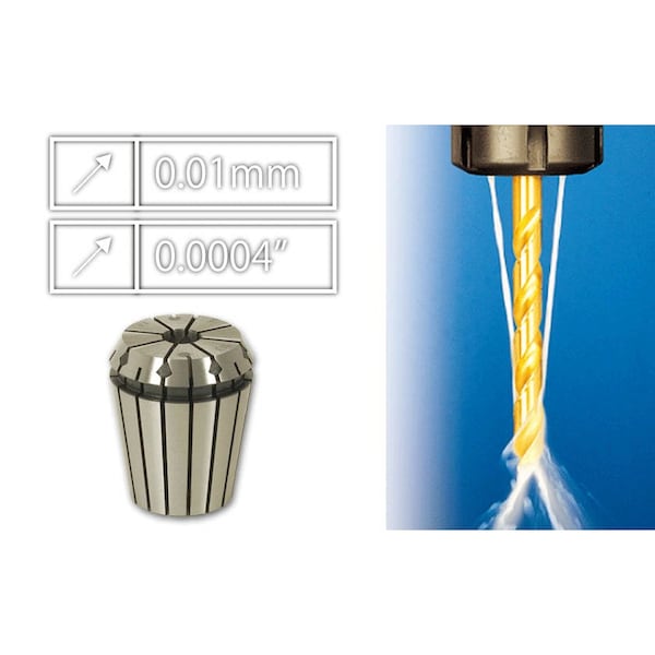 Tungaloy ER Collet, ER16 SEAL 4- 5 JET2 - 4500301