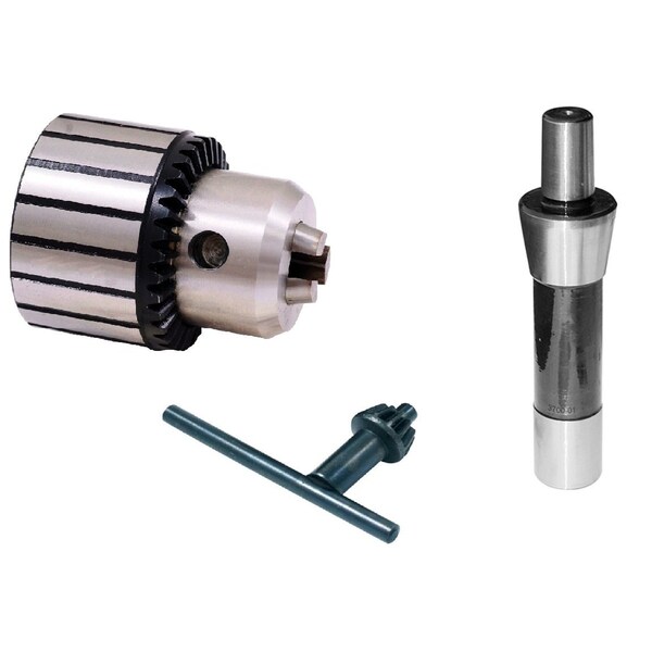 Hhip 3/4" JT3 Drill Chuck With R8 Arbor - 9999-0023
