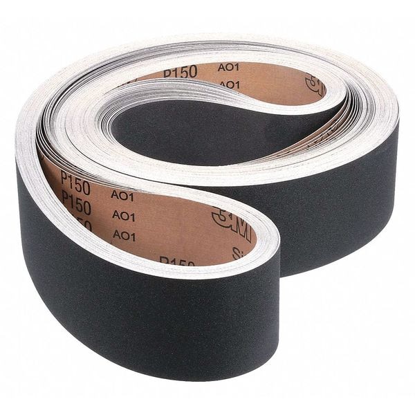 Cinturón de tela 3M 461F, 4 pulgadas x 132 pulgadas P150 XF-weight - 461F