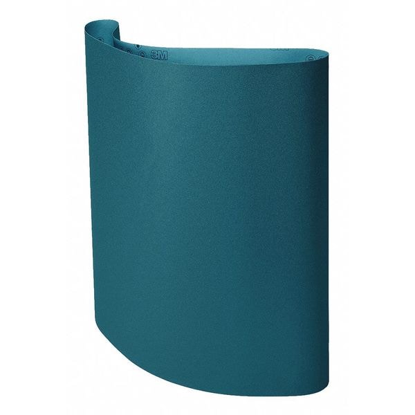 Cinturón de Lijado Scotch-Brite, 52 pulgadas de ancho, 75 pulgadas de largo, sin tejer, óxido de aluminio, muy fino, SC-BL, Azul - 7010366602