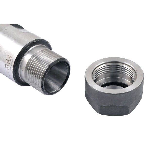 H & H Industrial Products ER20 Collet & Drill Chuck With JT3 Sleeve - 3903-6032