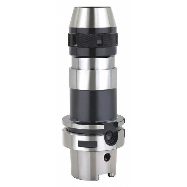 Lyndex-Nikken Keyless Drill Chuck 0.312" Cap., HSK40A Mount Size, Steel - HSK40A-NPU8-114