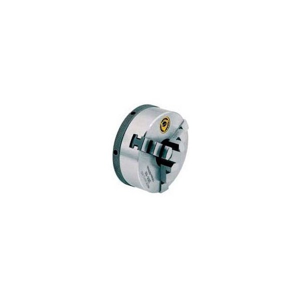 Bison Usa Bison 3-Jaw Quick Clamping Scroll Chuck Steel Body, Plain Back, 3" .00059 T.I.R - 7-864-0300