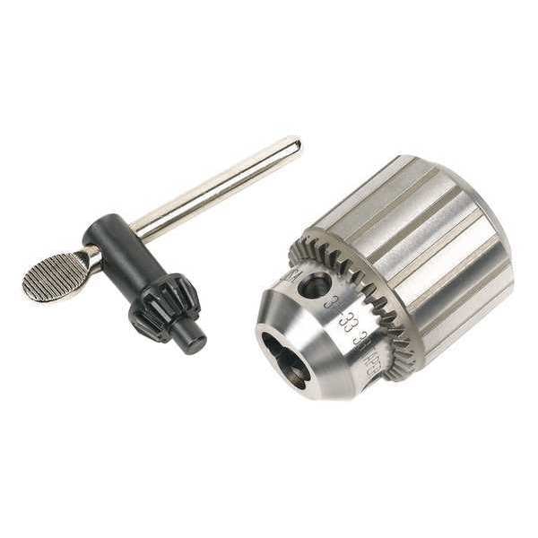 Jacobs Super Chucks (R) Keyed Drill Chuck 1/2" Cap., 33JT Mount Size - JCM6279