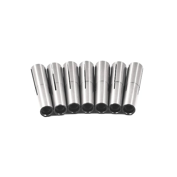 Hhip 1/8~1/2 X16ths 7 Piece Brown & Sharpe Style #7 Collet Set - 3900-0979