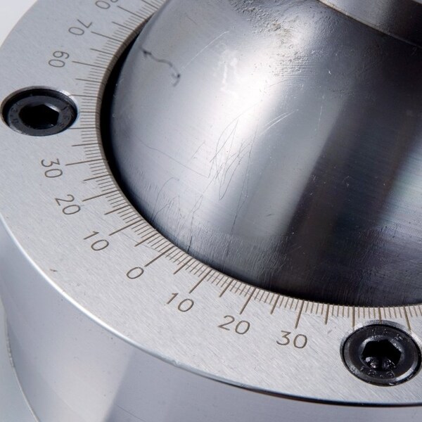H & H Industrial Products Vertex 5" 3-Jaw 360 Degree Rotary Chuck - 3900-2350