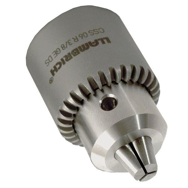 Llambrich Usa Keyed Drill Chuck 0.291" Cap., 3/8-24 Mount Size, SS - CSS-06 R-3/8 GE DS
