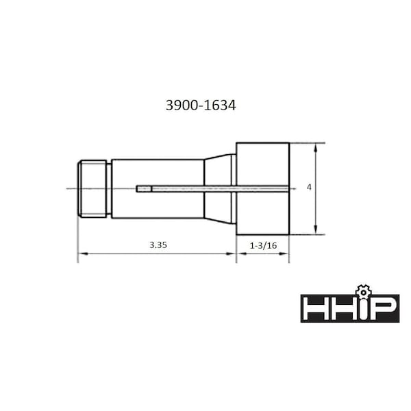 Hhip 4" 5C Clutch Collet - 3900-1634