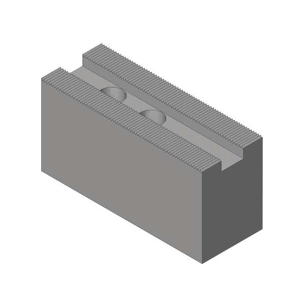 Abbott Workholding Soft Top Jaw Set, Steel, 20mm, PK3 - KTT15SSQ