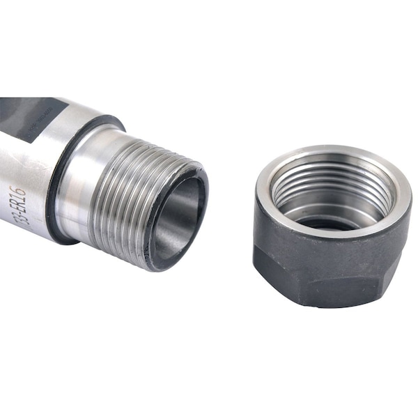 H & H Industrial Products ER16 Collet & Drill Chuck With JT33 Sleeve - 3903-6050